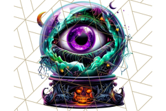 Spooky Halloween Eye PNG, Cute Eyeballs Halloween Clipart Product Image 3