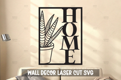 30 Modern Plant Wall Art SVG I Botanical Laser Cut Wall Art Product Image 23