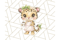 Safari Baby Animal Clipart PNG, Jungle Outfits Baby Animals Product Image 3