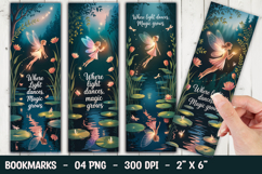 Water Fairy Bookmark Sublimation Product Image 1