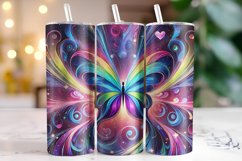 Butterfly Tumbler Wrap | Sublimation | Tumblers Product Image 1