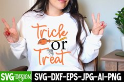 Trick or Treat Sublimation PNG Design,Trick or Treat SVG Product Image 1