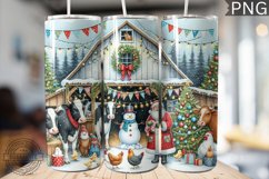 Farm Animals Tumbler Wrap - Christmas Tumbler Design Product Image 1
