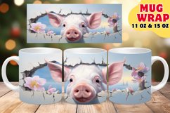 Sublimation Delights on Mug Wraps: Animal Magic Product Image 1