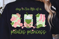 Coquette Day in the Life of a Pilates Princess PNG Design Product Image 2