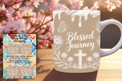 Happy 15oz Mug Wrap Png Template , Christian Product Image 1