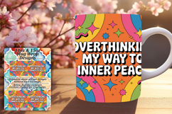 GLAMOROUS 15oz Mug Wrap PNG Design , Girl Quote Product Image 1