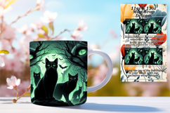 Gift 11oz Mug Wrap Png Artwork , Horror Halloween Product Image 1