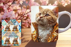 Quirky Cat Humor Sublimation Mug - 11oz/15oz Product Image 1