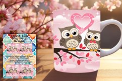 Luxurious 11oz Png Mug Wrap Template , Valentines Product Image 1