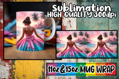 Vibrant joy 11oz 15oz sublimation wrap, Women Product Image 1