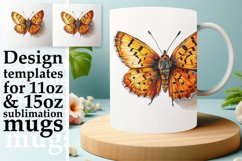 Whimsical Watercolor Mug Art Product Image 1