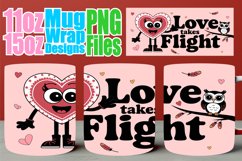 Joyful reflections 11oz 15oz sublimation wrap, Valentines Product Image 1