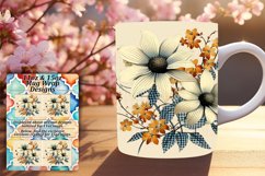 Blossom Sublime Wrap for Mugs - 11oz &amp; 15oz Product Image 1