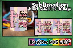 Cozy vibes 11oz 15oz mug wrap, Cross Product Image 1