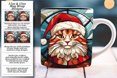 Holiday Glass Art Mug Sublimation Product Image 1