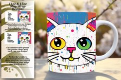 Sipping with Smiles: Cat Lover's Mug Wrap Product Image 1