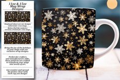 Winter&#039;s Shimmering Beauty: Snowflakes Sublimation Joy Product Image 1
