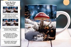 Snowy 3D Scenery Mug Sublimation Product Image 1