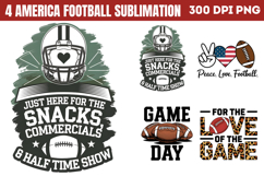 America Football Sublimation PNG Product Image 1