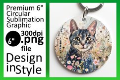 Kitty-Craze Circle Ornament Product Image 1
