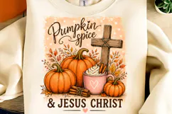 Pumpkin Spice PNG, Funny Halloween PNG, Spooky Season PNG Product Image 2