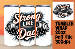 Unique 20oz Design for Sublimation , Father's Day Product Image 1