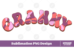 granny Png Retro Retro Mother&#039;s Day Mom Sublimation Product Image 1