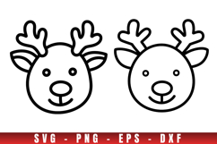 Christmas icon svg, icon png clipart, christmas outline svg Product Image 1