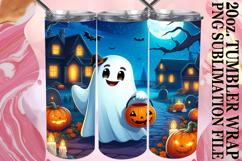 Bright journeys 20oz tumbler wrap, Ghost Product Image 1