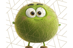 Cute Food PNG Clipart, 3D Adorable Kawaii Characters Png Product Image 3