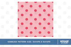 American 4th of July Coquette Polka Dot Seamless Pattern DTF Product Image 2
