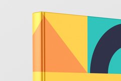 Square Book Mockup - 12 views Product Image 21