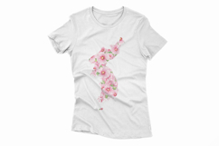 Mugunghwa Blossoming Korean Peninsula Map PNG Independence Product Image 4
