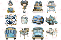 Whimsical Back To School Clipart, Set of 51 Png Bundle Product Image 4