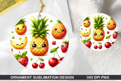 Pattern Stained Glass Ornament PNG ,Digital Download File Product Image 1