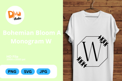 Bohemian Bloom Monogram Product Image 1