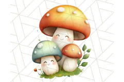Whimsical Woodland Animals and Nature PNG, Forest Animals Product Image 3