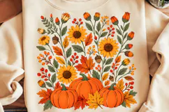 Thanksgiving Pumpkin PNG, Funny Thanksgiving PNG Product Image 1