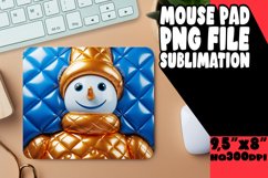 3D Inflated Christmas Magic Sublimation Mouse Pad Product Image 1