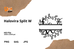 Halovira Split Monogram Product Image 1