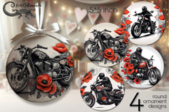 SUPER BUNDLE 2025 | 100 round ornament sublimation designs Product Image 24