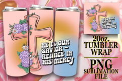 GIFT OF SERENITY 20oz TUMBLER WRAP, Cross Product Image 1