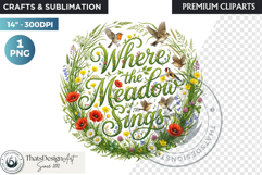 Bloom &amp; Bright Spring Quotes for Sublimation and POD Product Image 1