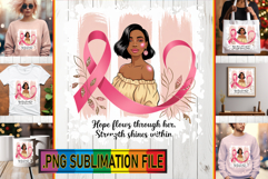 RADIANT TSHIRT Gift Ideas PNG, Cancer Product Image 1