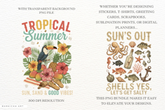 Vintage Beach Designs Png Product Image 3