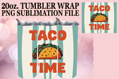 Uplifting moments 20oz tumbler wrap, Retro Food Product Image 1