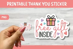 Small Business Thank You Stickers - Free Gift Inside Product Image 1