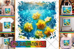 LUMINOUS PNG TSHIRT Gift Ideas, 3D Fruits Product Image 1