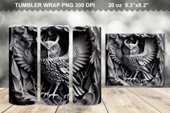 3D Owl Tumbler Sublimation Bundle - 3D Owl Tumbler Wrap Product Image 4